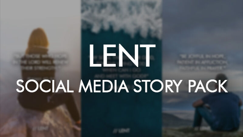 Lent Social Media Story Pack